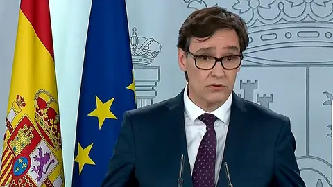 El ministro de Sanidad, Salvador Illa El ministro de Sanidad, Salvador Illa