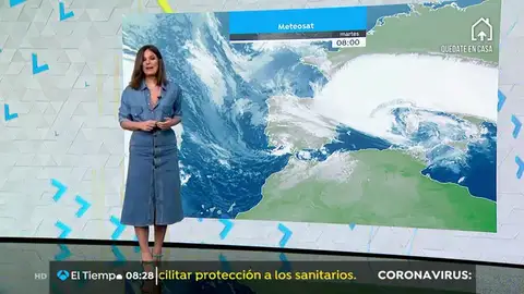La previsión del tiempo. tiempo