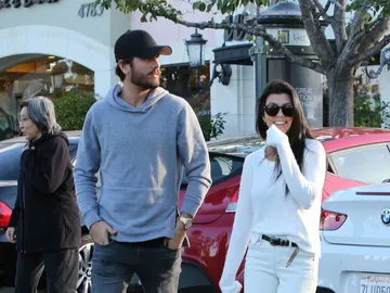 Kourtney Kadashian y Scott Disick Kourtney Kadashian y Scott Disick