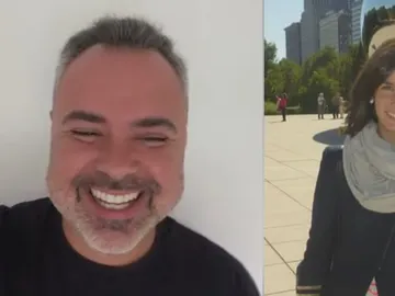 Emotiva sorpresa de Juan Magán a una redactora. Emotiva sorpresa de Juan Magán a una redactora.