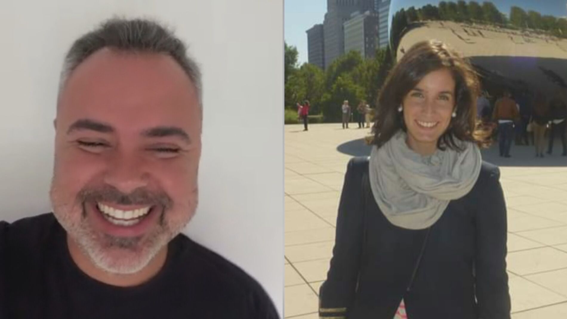 Emotiva sorpresa de Juan Mag&aacute;n a una redactora.
