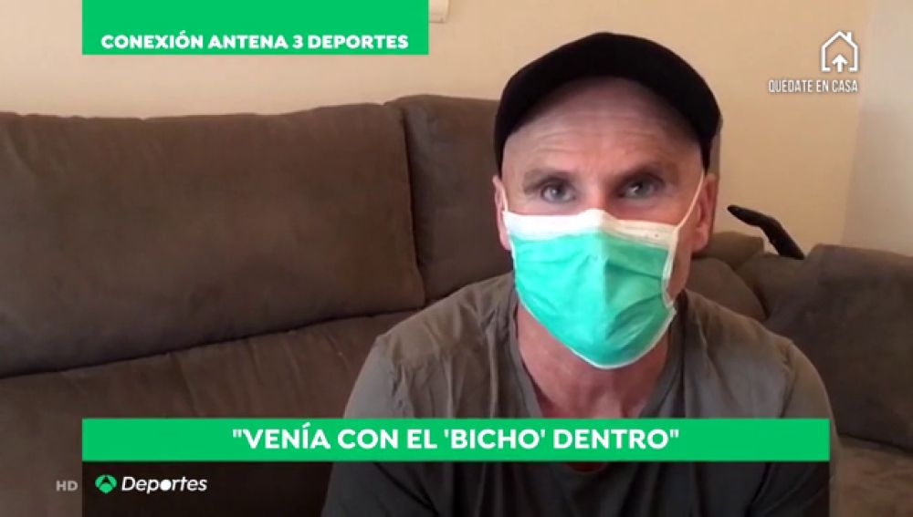 La lucha del surfista ciego Aitor Francesena contra el coronavirus: "La historia más dura de mi vida"