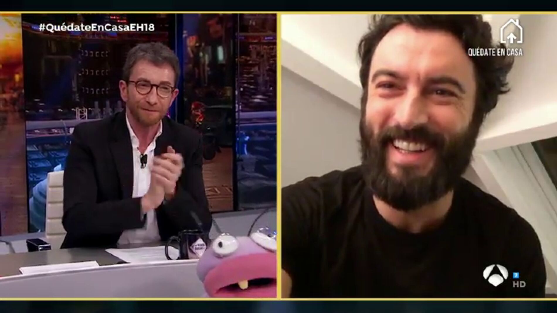 Disfruta de la entrevista al completo de Javier Rey en 'El Hormiguero 3.0: Qu&eacute;date en casa'