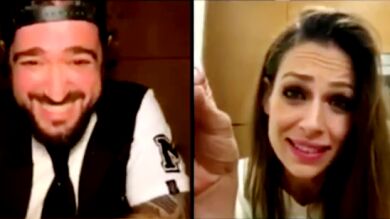 El divertido reencuentro de Eva González con Antonio Orozco: 