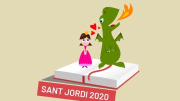 Sant Jordi 2020: La leyenda del dragón, la princesa y la rosa