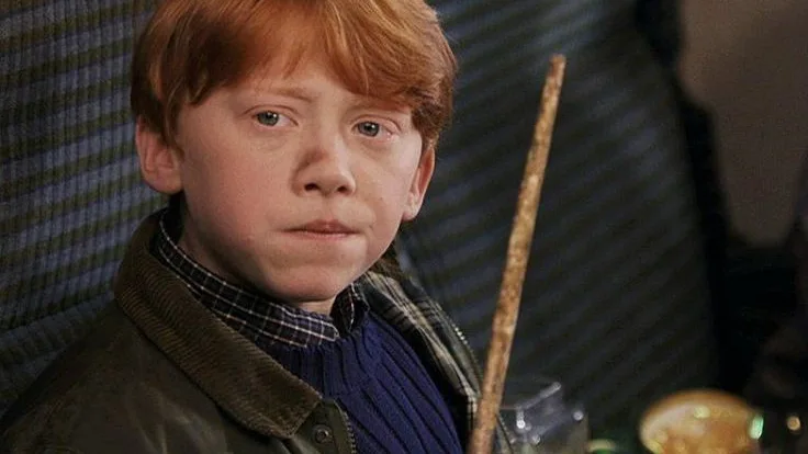 Ron Weasley en 'Harry Potter y la piedra filosofal'