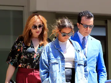 Ana María Aldón, Gloria Camila y Ortega Cano Ana María Aldón, Gloria Camila y Ortega Cano