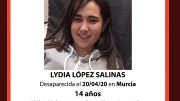 Menor desaparecida en Murcia durante el confinamiento