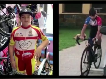 Los alumnos de las escuelas de ciclismo en Canarias siguen pedaleando en confinamiento