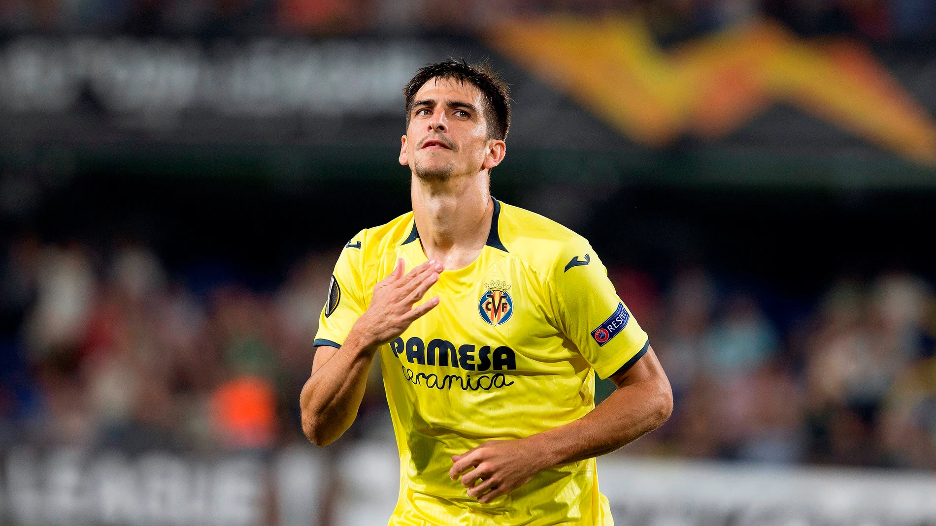 Gerard Moreno, delantero del Villarreal Gerard Moreno, delantero del Villarreal