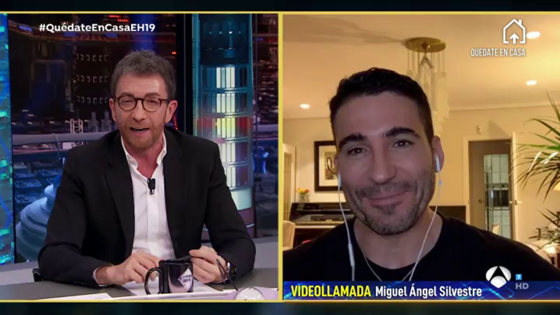 "Es una suerte", la confesión de Miguel Ángel Silvestre por estar pasando el confinamiento con una persona muy especial 