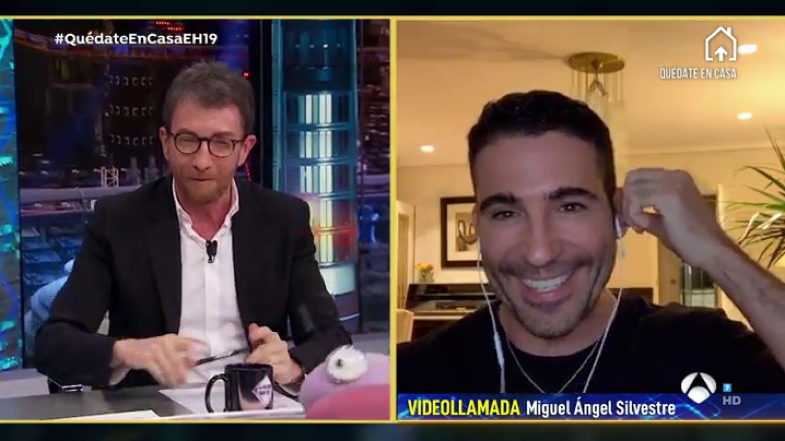 Disfruta de la entrevista completa a Miguel Ángel Silvestre en 'El Hormiguero 3.0: Quédate en casa'
