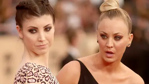 Las hermanas Briana y Kaley Cuoco Las hermanas Briana y Kaley Cuoco