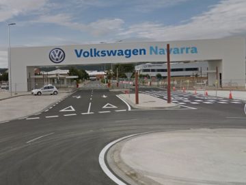 Entrada de Volkswagen Navarra en el Polígono de Landaben