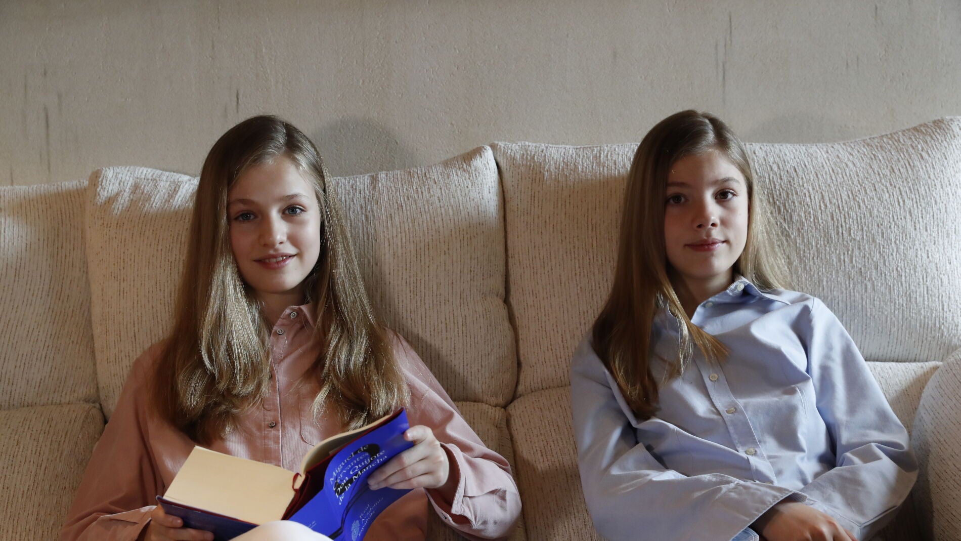 La princesa Leonor y la infanta Sofía