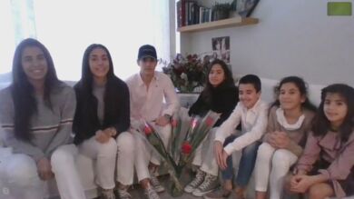 Los 7 hermanos de la familia Torres-Prat que ponen a bailar a todo su vecindario después de los aplausos