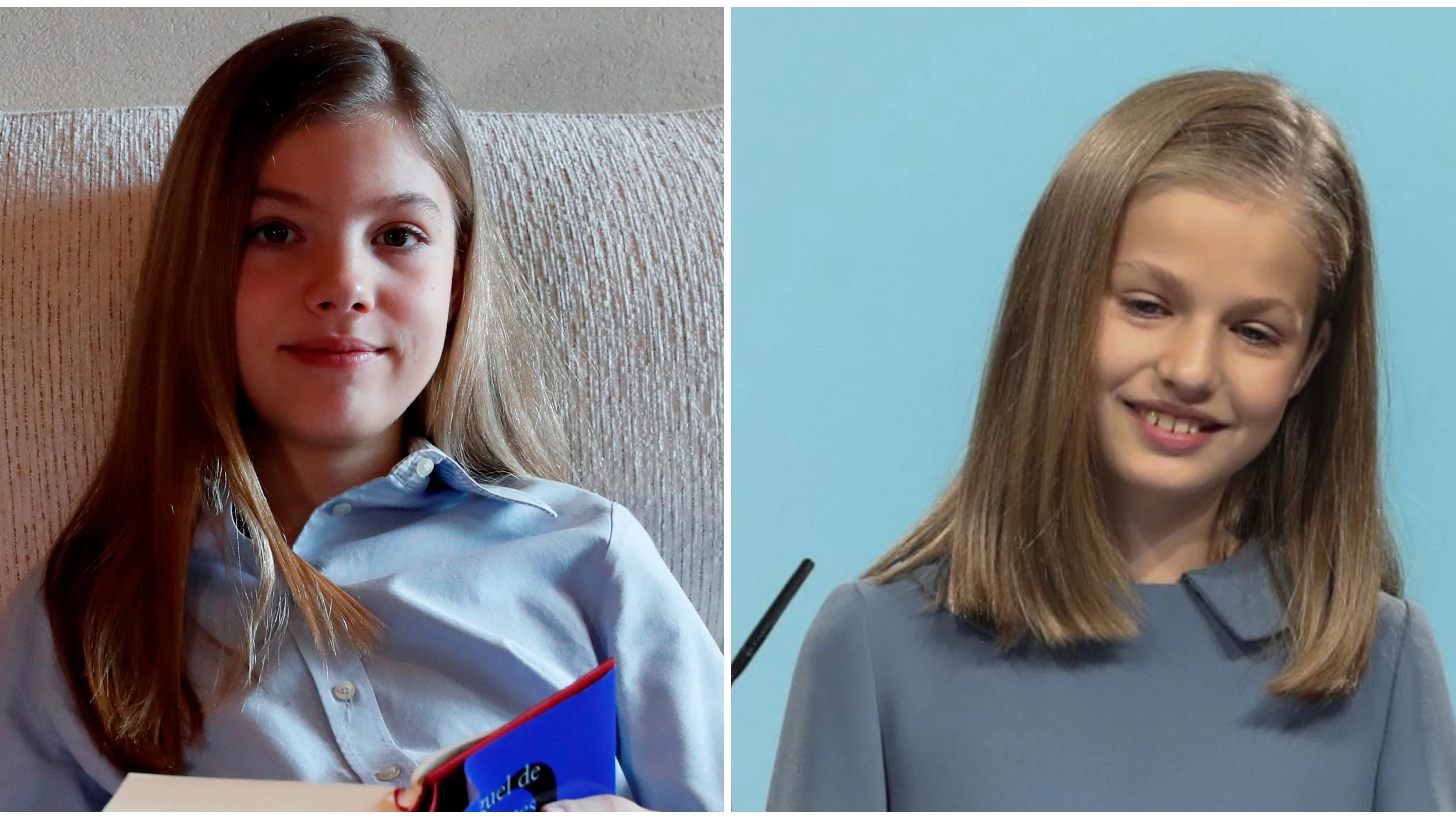 La princesa Leonor y la infanta Sofía La princesa Leonor y la infanta Sofía