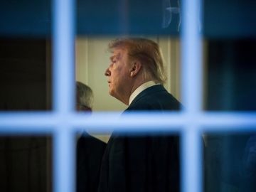 Donald Trump frente al coronavirus