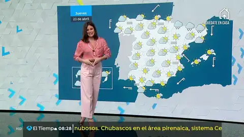 La previsión del tiempo. mercedes