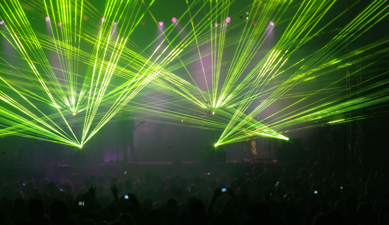 Láser y efectos de discoteca 