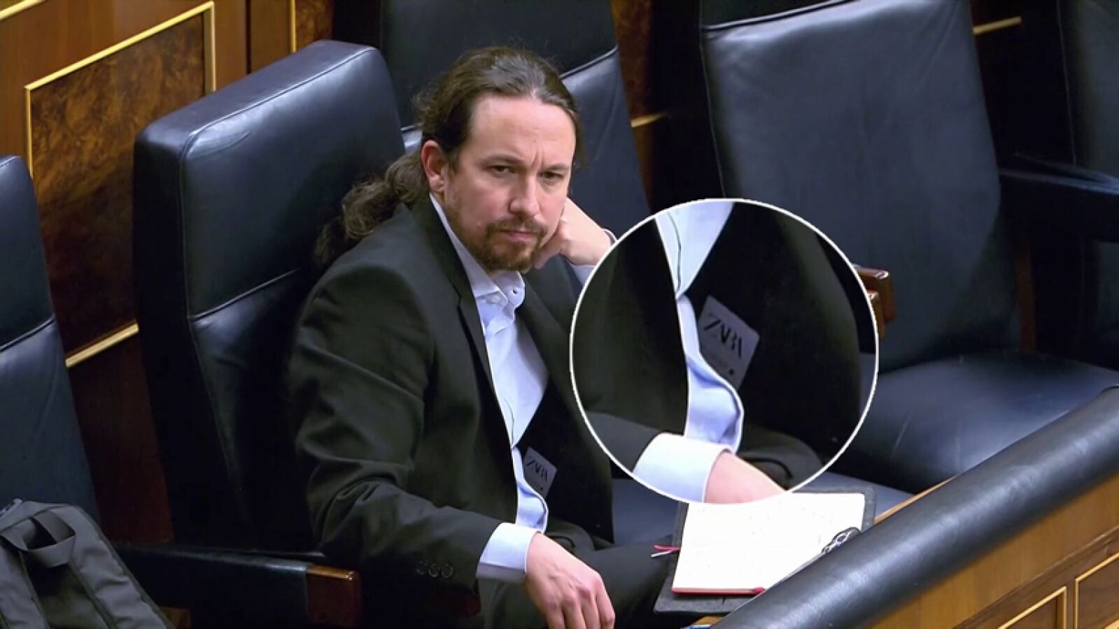 Pablo Iglesias hace publicidad de Zara