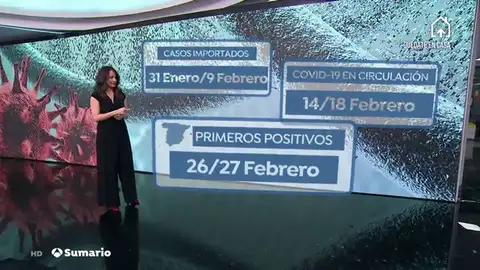 El calendario del coronavirus en España: así surgieron los primeros contagios El calendario del coronavirus en España: así surgieron los primeros contagios