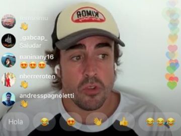 Fernando Alonso, en directo