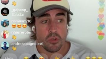 Fernando Alonso, en directo