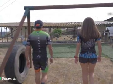 La casa de Albert y Laura, el sueño de cualquier aficionado al crossfit durante el confinamiento por el coronavirus
