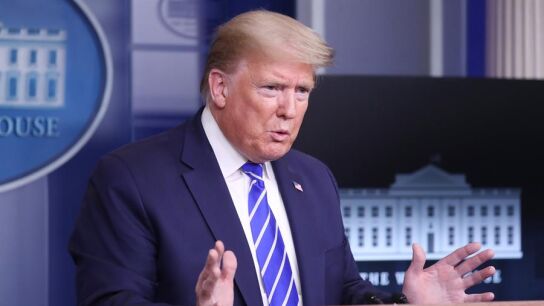 El presidente de EEUU Donald Trump, en una imagen de archivo