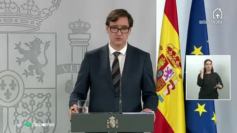 Sanidad fijará la fecha para hacer los test por coronavirus a los futbolistas y no LaLiga Sanidad fijará la fecha para hacer los test por coronavirus a los futbolistas y no LaLiga
