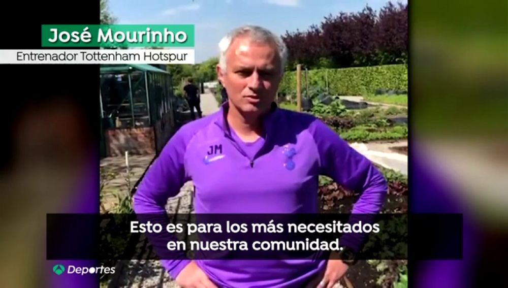 El gran gesto de Mourinho con los más necesitados en la crisis provocada por el coronavirus