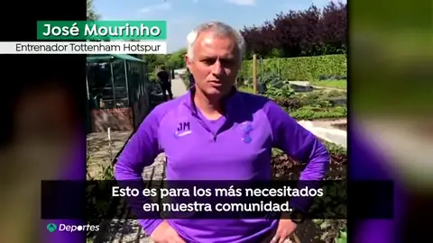 El gran gesto de Mourinho con los más necesitados en la crisis provocada por el coronavirus El gran gesto de Mourinho con los más necesitados en la crisis provocada por el coronavirus