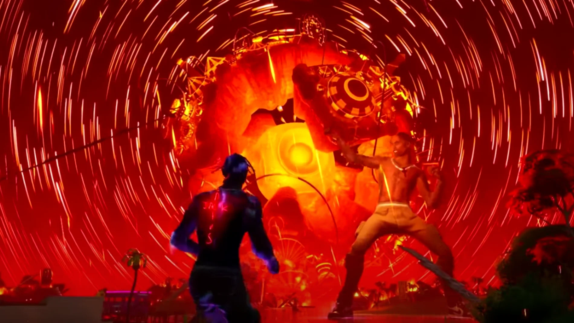 El concierto de Travis Scott en Fortnite El concierto de Travis Scott en Fortnite