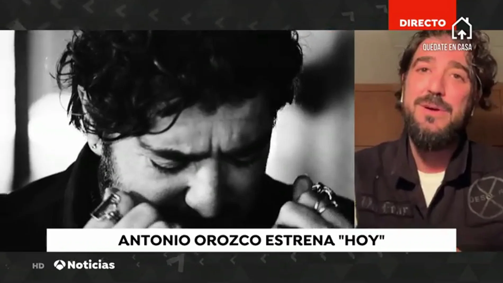 Antonio Orozco presenta su nuevo single, 'Hoy', un tema que proclama la importancia de vivir el momento