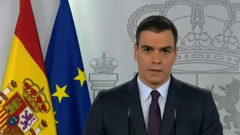 Pedro Sánchez comparece en rueda de prensa Pedro Sánchez comparece en rueda de prensa