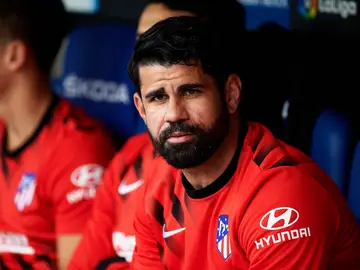 Diego Costa, con el Atlético Diego Costa, con el Atlético