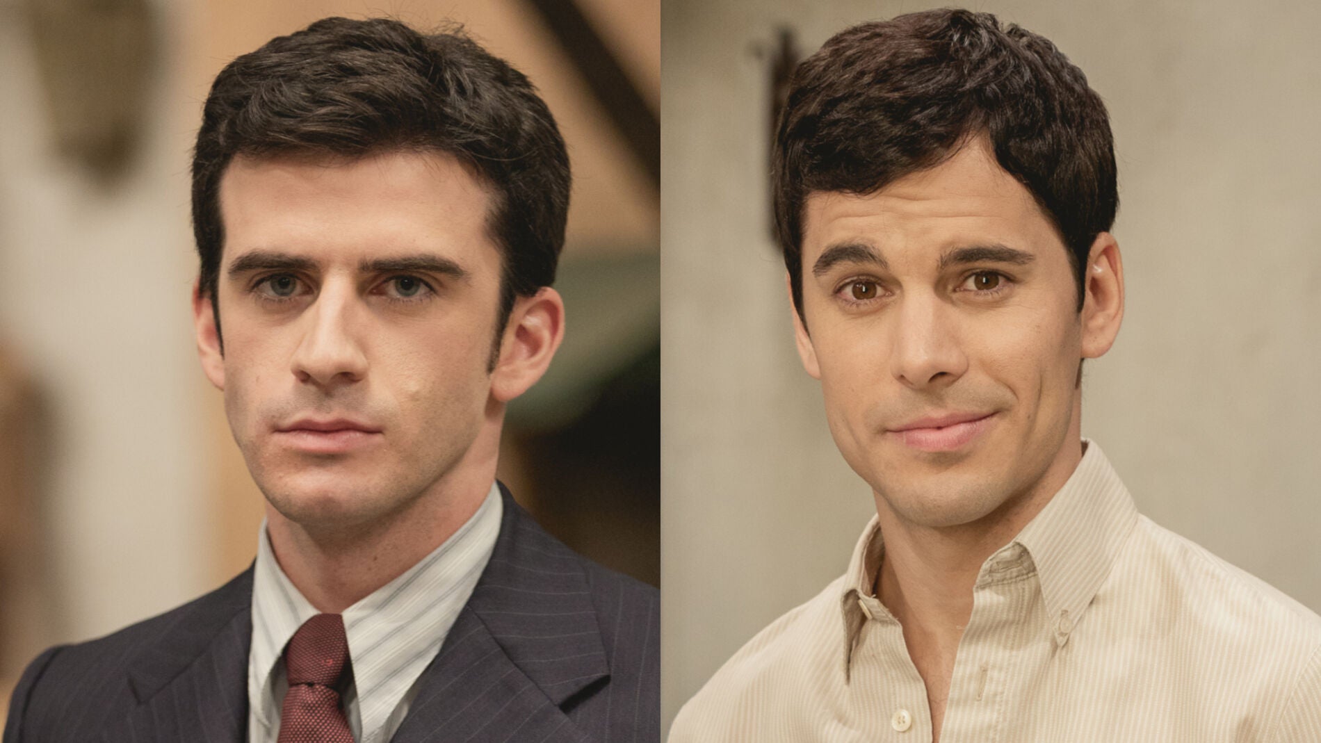 Alejandro Vergara y Adri&aacute;n Exp&oacute;sito, Tom&aacute;s y Pablo en 'El secreto de Puente Viejo'