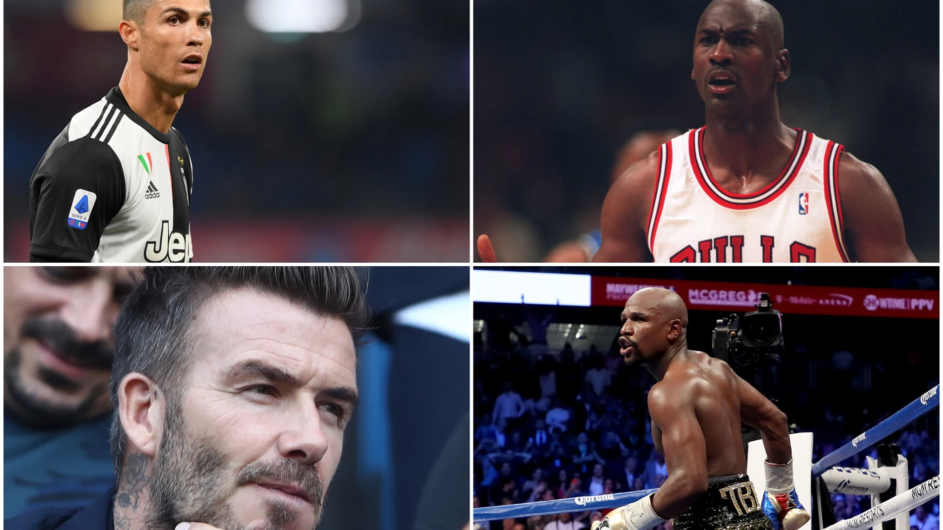 El ranking de los diez deportistas más ricos de la historia El ranking de los diez deportistas más ricos de la historia