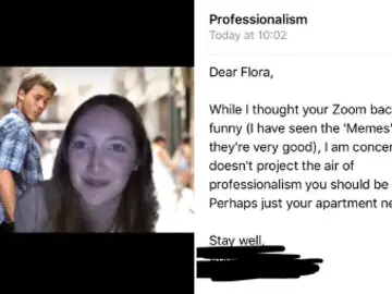 El troleo viral de una joven a su jefe El troleo viral de una joven a su jefe