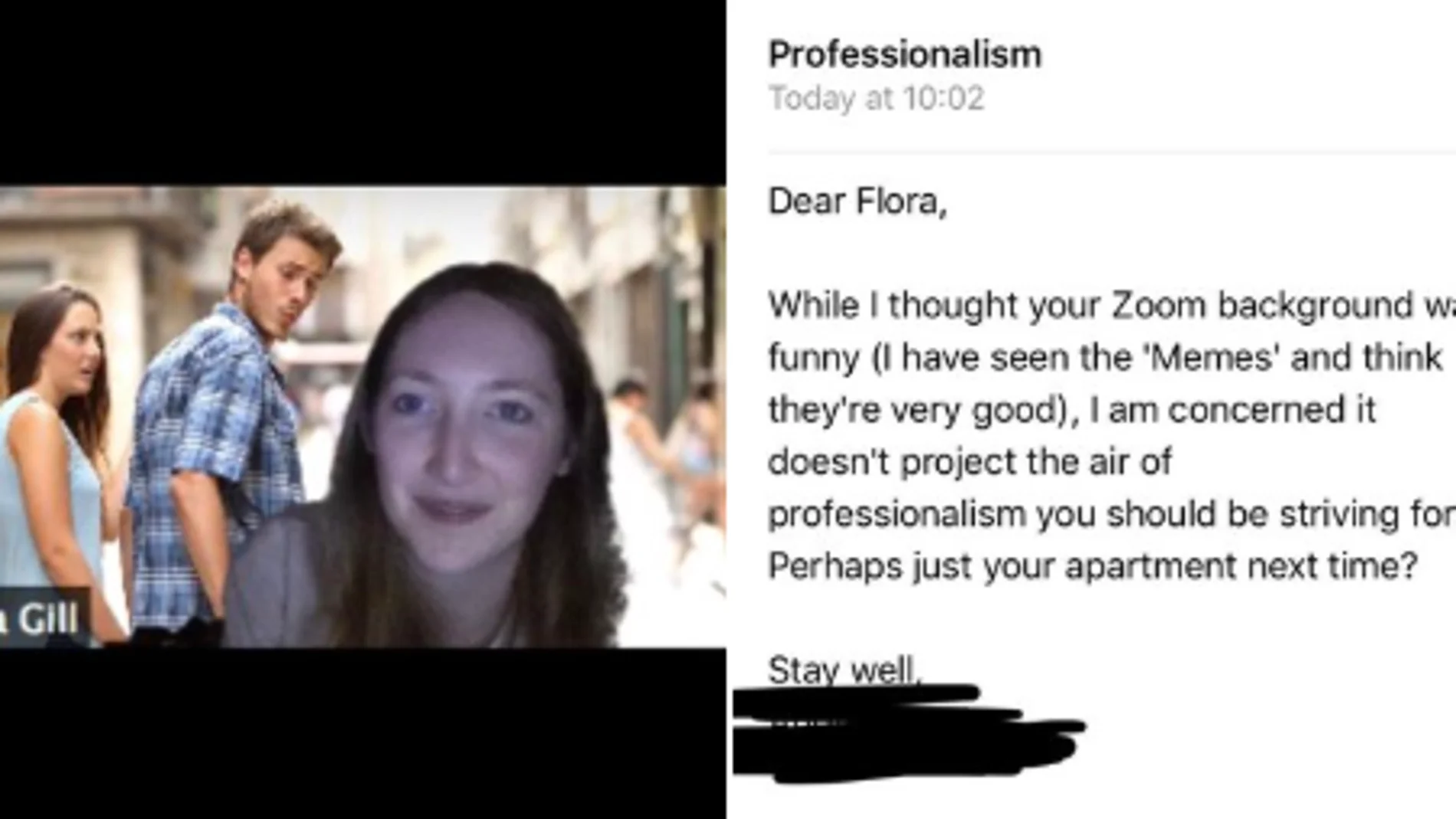 El troleo viral de una joven a su jefe El troleo viral de una joven a su jefe
