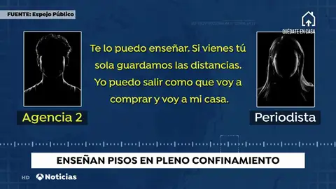 Comprobamos cómo inmobiliarias y particulares se saltan el confinamiento del coronavirus para enseñar viviendas Comprobamos cómo inmobiliarias y particulares se saltan el confinamiento del coronavirus para enseñar viviendas