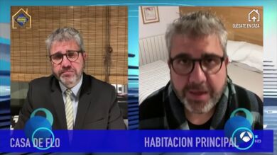 El informativo, casero y original, de Florentino Fernández durante la cuarentena: 