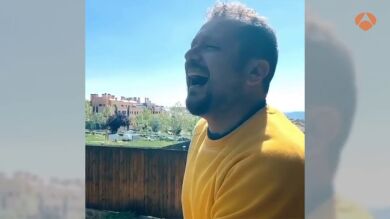 La hilarante imitación de El Monaguillo como Elsa de 'Frozen'