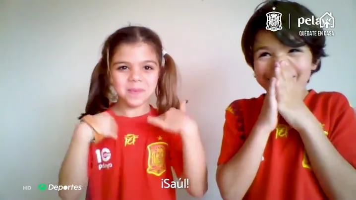 Los jugadores de la selección española felicitan el cumpleaños a niños confinados por el coronavirus Los jugadores de la selección española felicitan el cumpleaños a niños confinados por el coronavirus