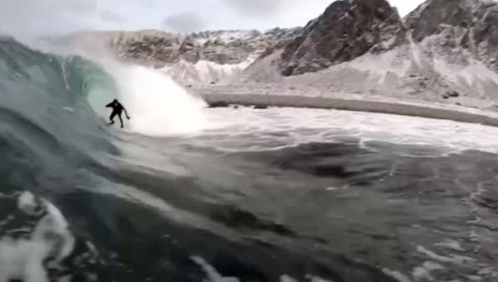 Surf en las Lofoten