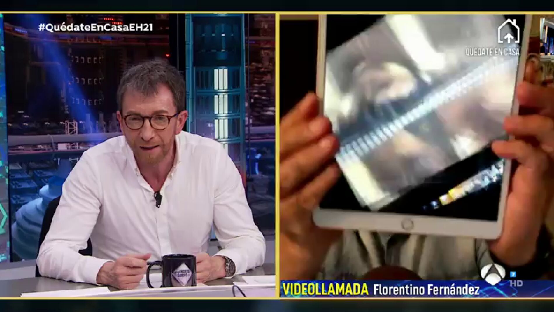 Florentino Fern&aacute;ndez, a Pablo Motos: "Tengo unas im&aacute;genes tuyas que deber&iacute;as de pagar para que no se vieran"