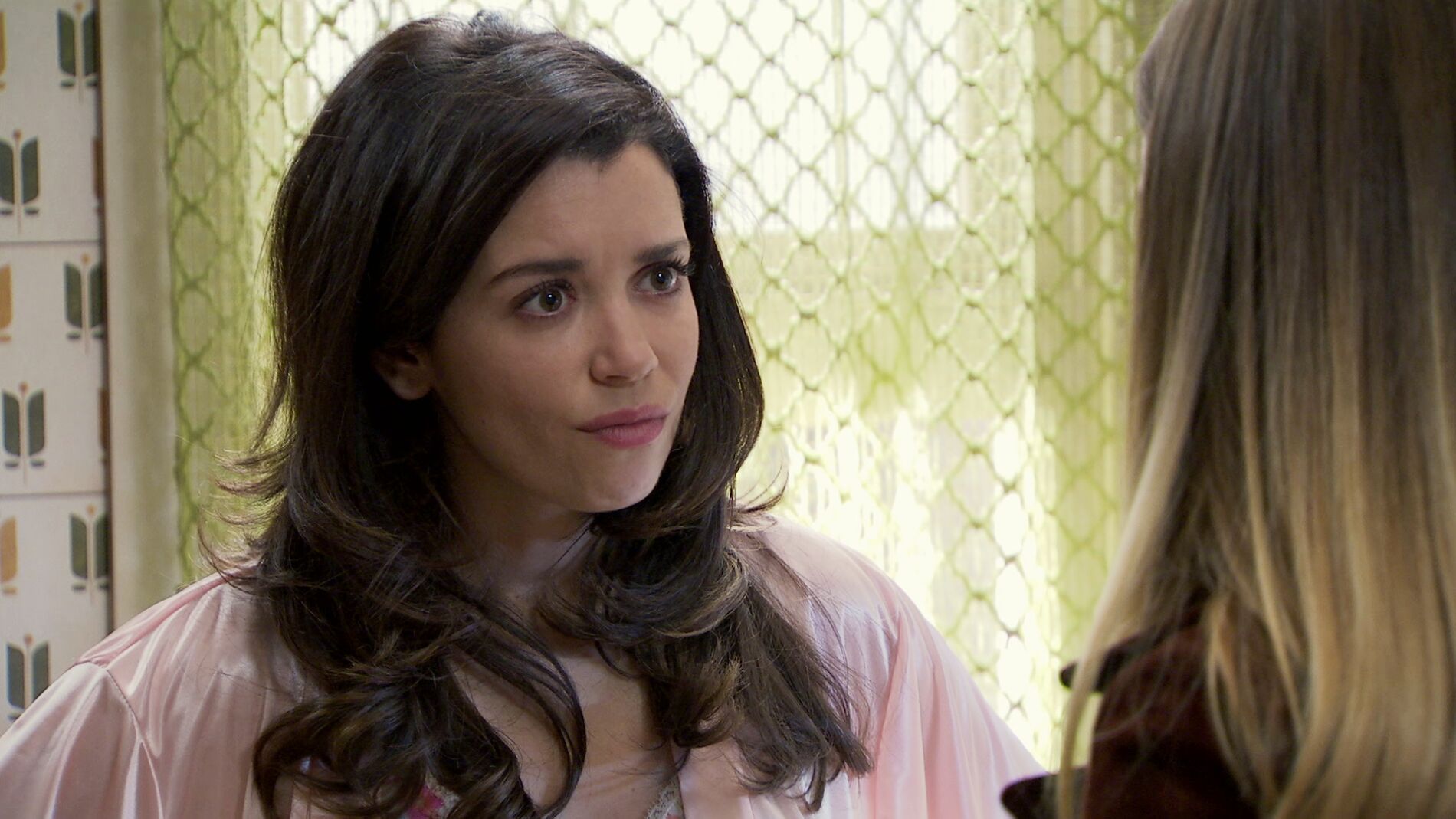 Luisita, sin palabras ante la inesperada actitud de Amelia