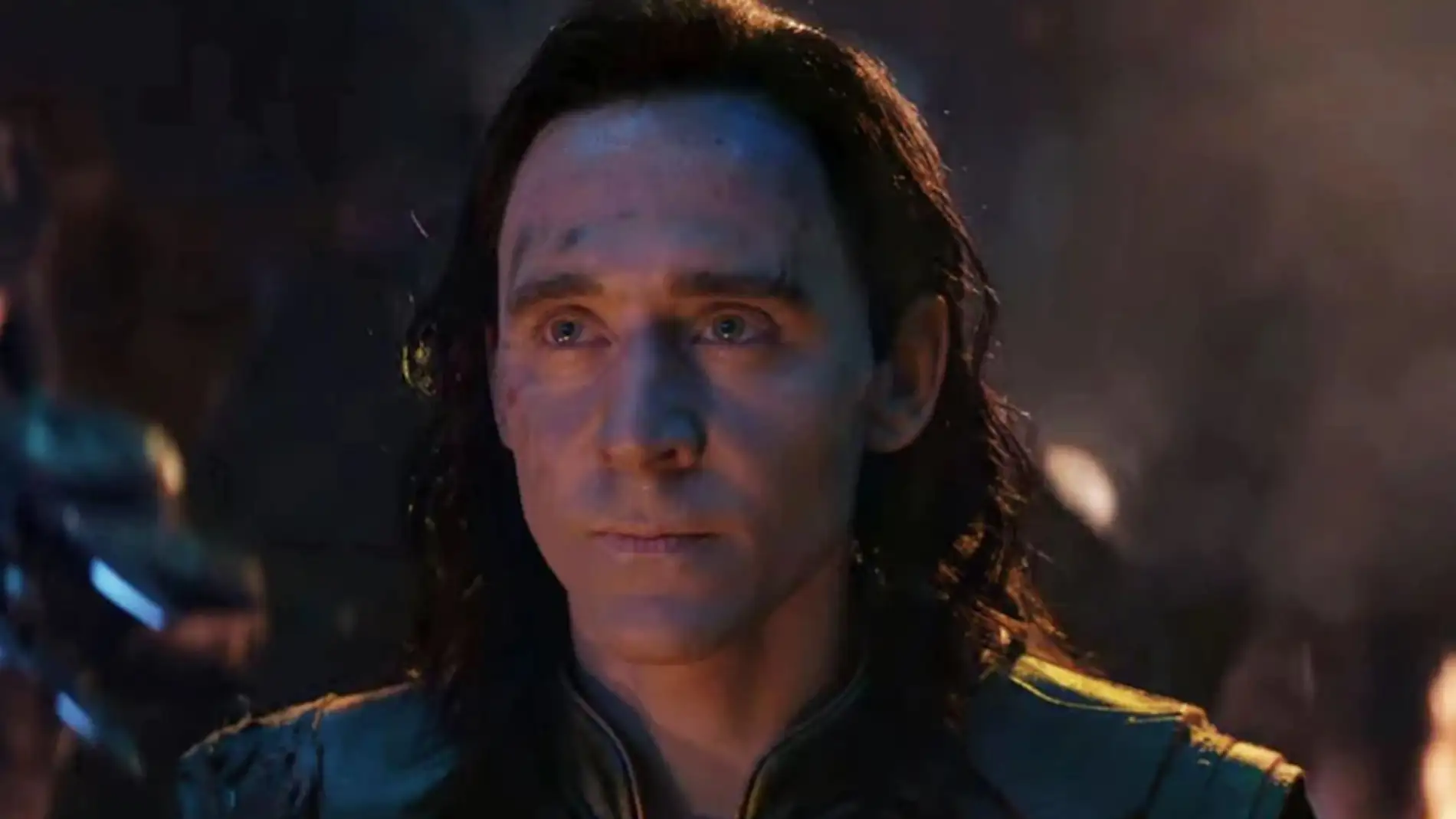 Tom Hiddleston como Loki en 'Vengadores: Infinity War'