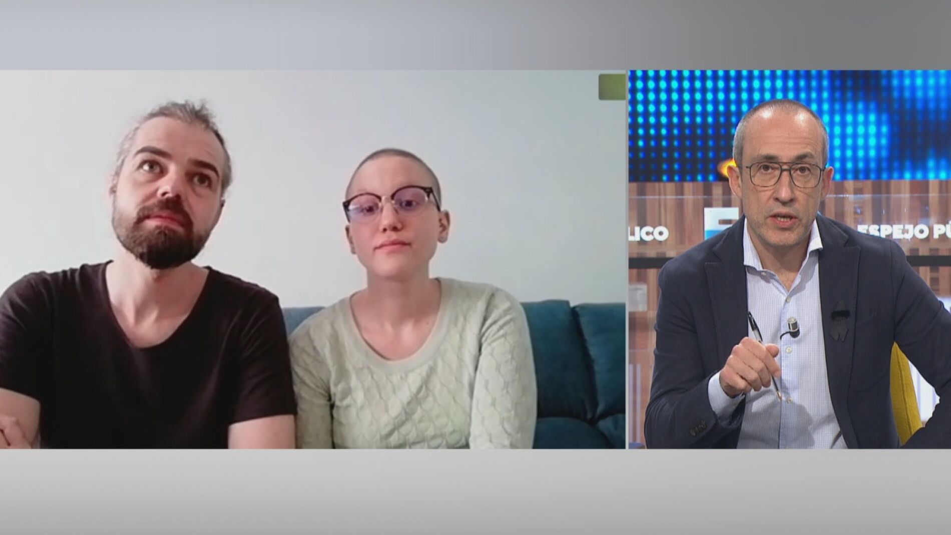 Sin mascarillas para Sonia